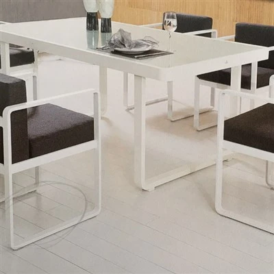 Aliminyòm Gastronomie Table